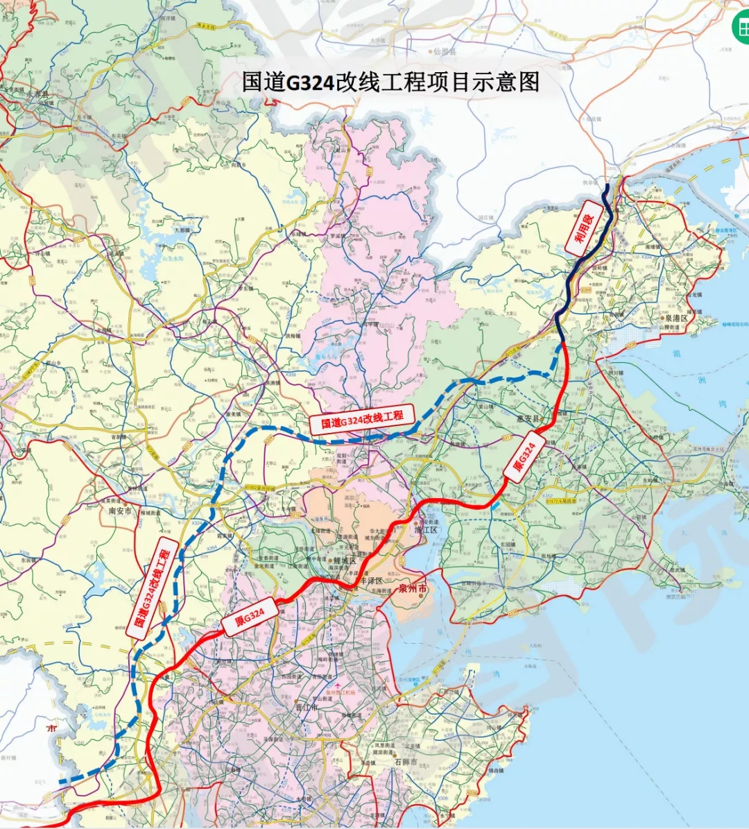 泉港公路规划路线图图片